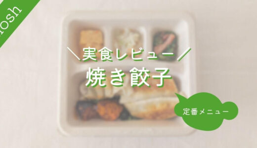 【ナッシュ】焼き餃子｜実食レビュー